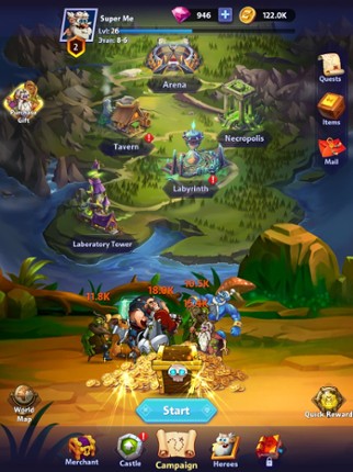 ZombieSmash! Idle Saga screenshot