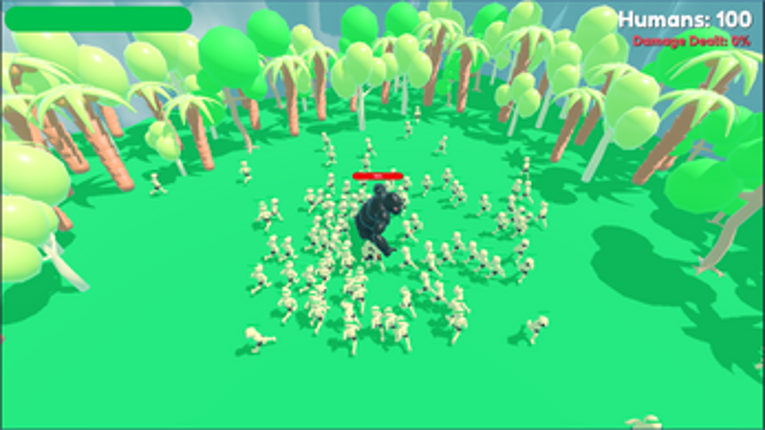 100 Men VS 1 Gorilla screenshot