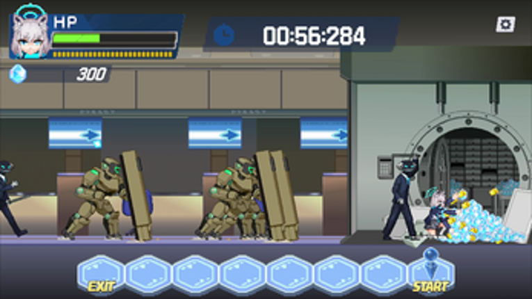 Blue Archive fan game - show me the money Image
