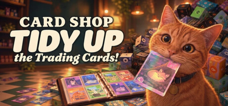 Card Shop: Tidy Up the Trading Cards! Image