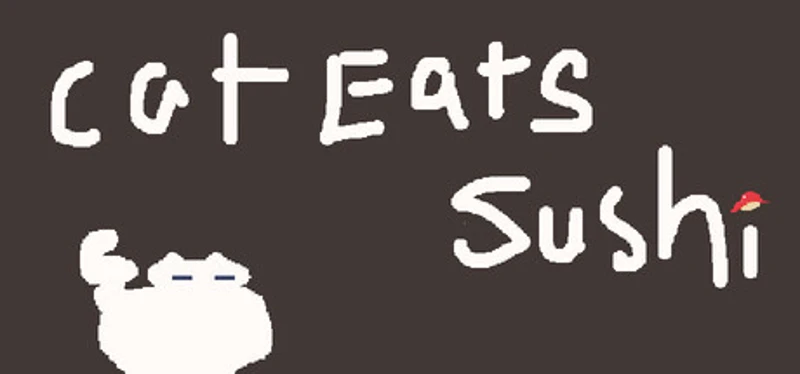 Cat Eats Sushi Image
