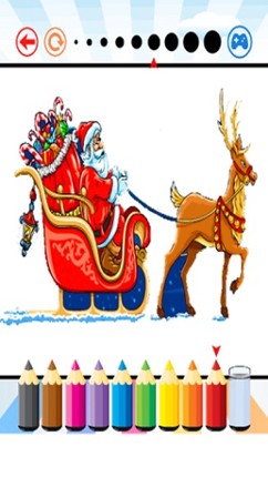 Christmas Day Coloring Book - Paint for Kids Image