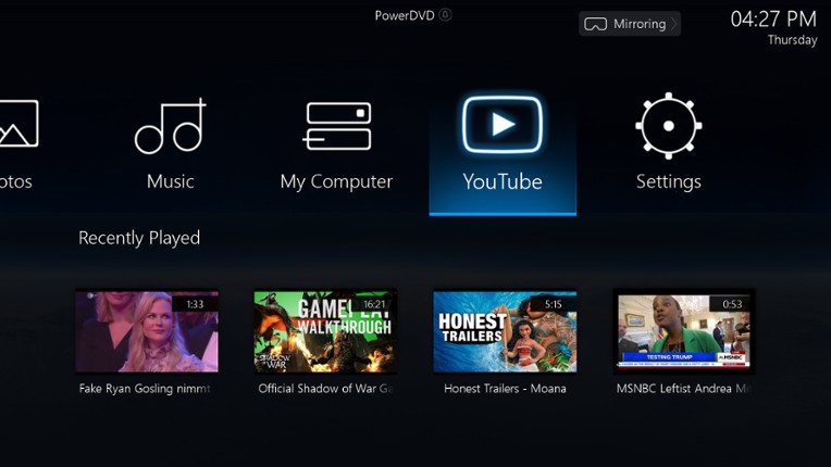CyberLink PowerDVD 18 Ultra - Media player, video player, 4k media player, 360 video screenshot