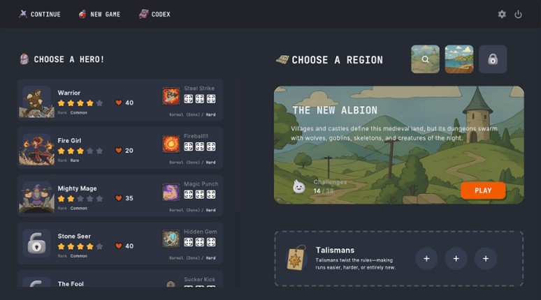 Dice x Dice — A Dicebuilder Roguelike screenshot