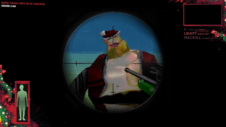 Festive Themed Santa Killer Simulator screenshot