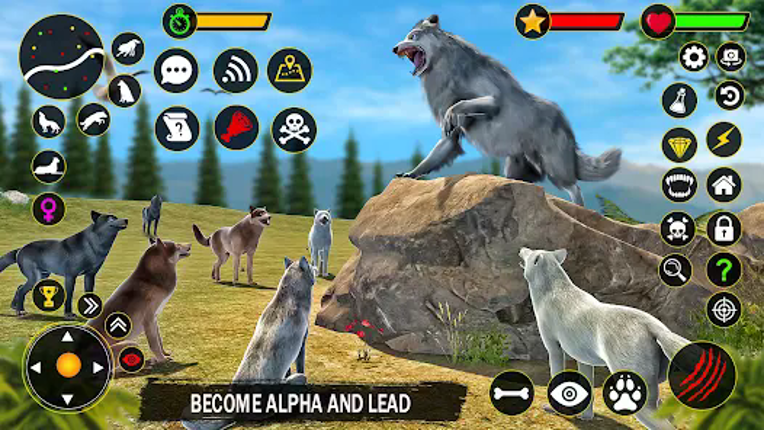 The Wolf Simulator: Wild Game Image