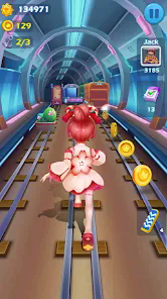 Subway Princess Runner screenshot