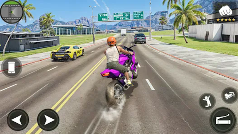 Rope City Gangster Open World screenshot