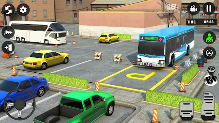 Modern City Bus Driving Games screenshot