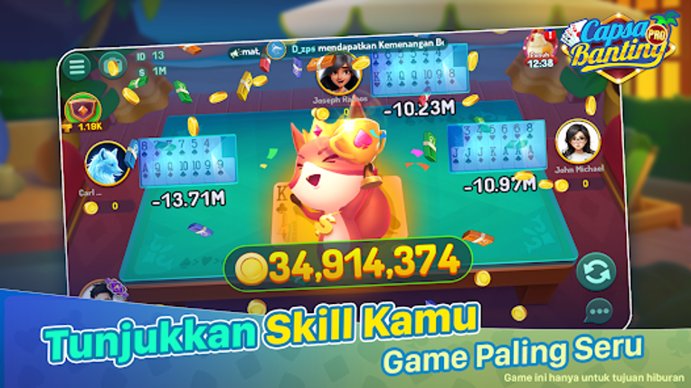 Big 2 Capsa Banting ZingPlay screenshot