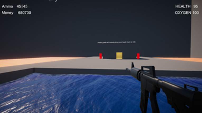 Untitled parkour shooter game screenshot