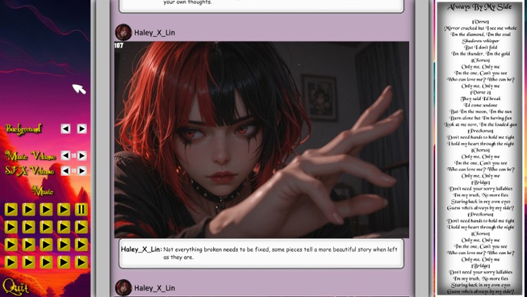 Haley: Online screenshot