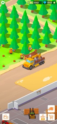 Idle Lumber Empire - Wood Game screenshot