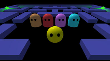 Pacman 3D Image