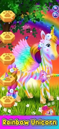 Pet Games: Rainbow Unicorn screenshot