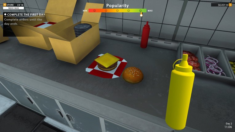 Street Food Restaurant Owner Image