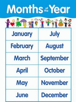 Toddlers Month Of The Year learning with Flashcards and sounds Image