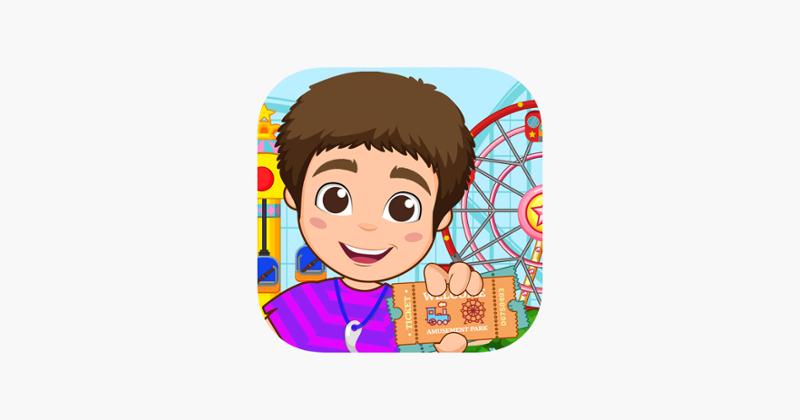 Town Theme Park Life Game Cover