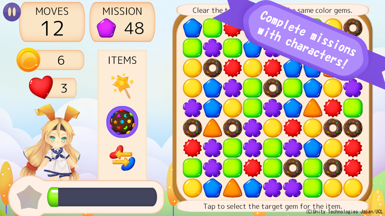 Games like Unitychan Puzzle Park