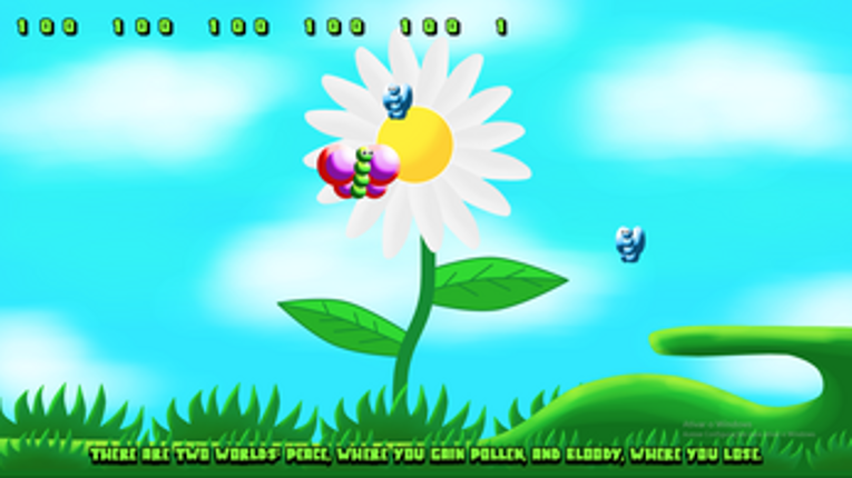 Caterpillar transitions screenshot