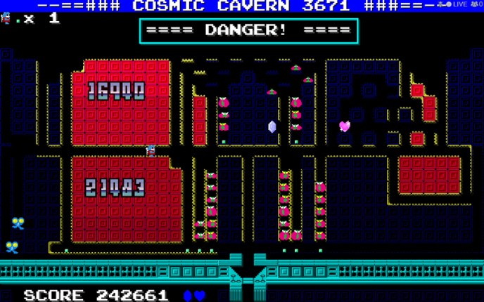 Cosmic Cavern 3671 screenshot