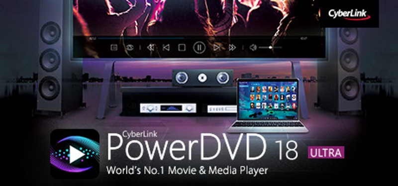 CyberLink PowerDVD 18 Ultra - Media player, video player, 4k media player, 360 video Image