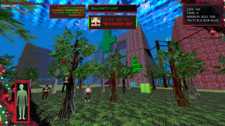 Festive Themed Santa Killer Simulator screenshot