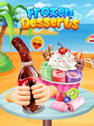 Frozen Ice Cream Roll Desserts screenshot