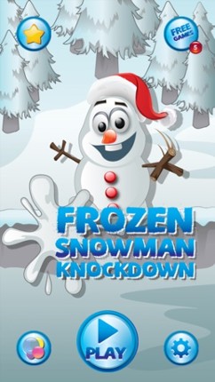 Frozen Snowman Knockdown screenshot