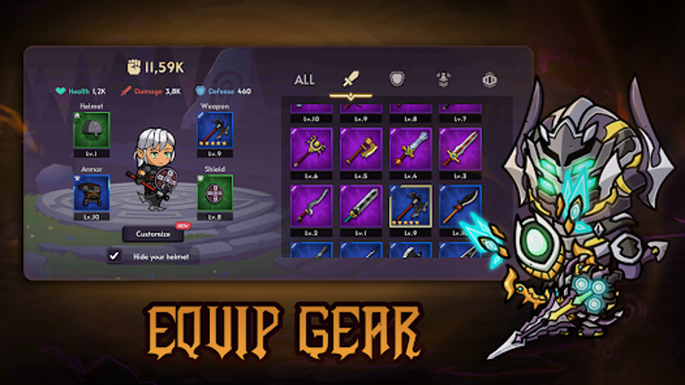 Dragon Monster Hunter Idle RPG screenshot