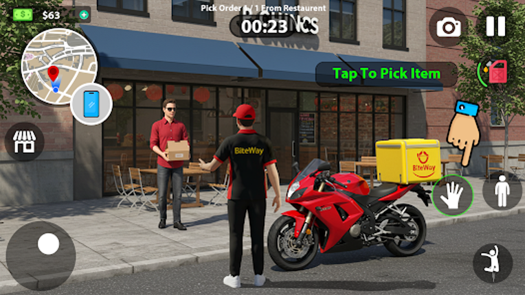 Delivery Rider Life Simulator Image