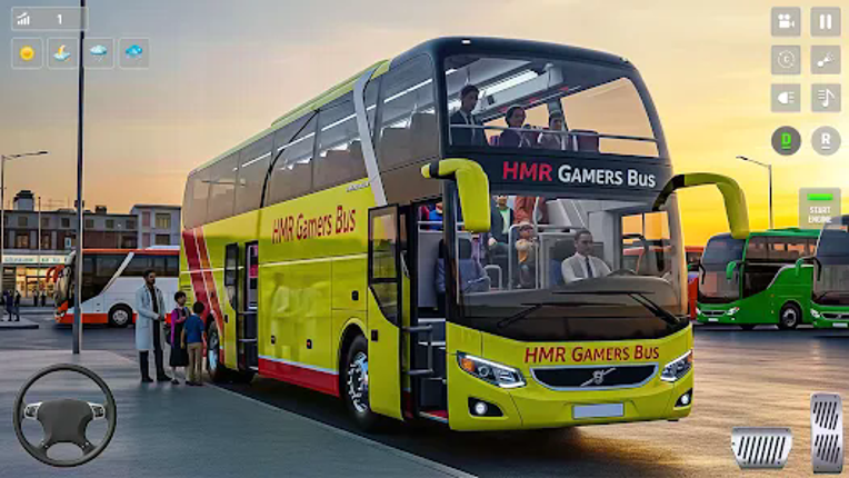 Bus Games HMR City Coach Drive screenshot