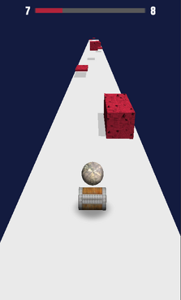 Ball on barrel screenshot