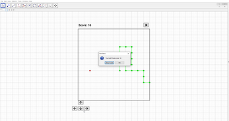 GeoGebra Snake screenshot