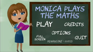 Monica plays the Maths Image