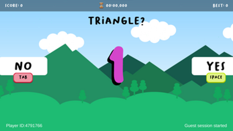 Shape Recognition Blitz screenshot
