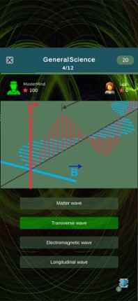 General Science Knowledge Test screenshot