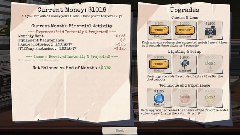 Glamour Photographer screenshot