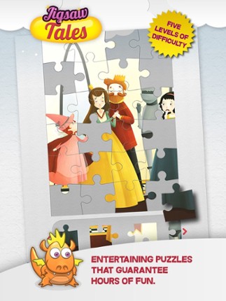 Jigsaw Tale Red Riding Hood - Games for Kids screenshot