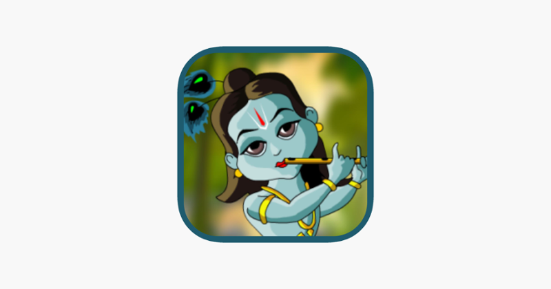 Little Krishna jighsaw puzzle free game for kids - the hindu divine god krishna lila Image