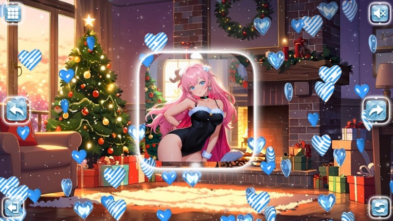 Lovely Anime Puzzle: Christmas screenshot