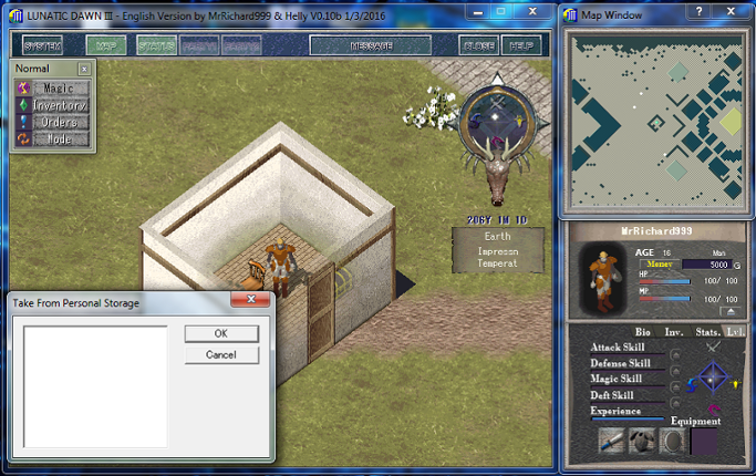 Lunatic Dawn III screenshot