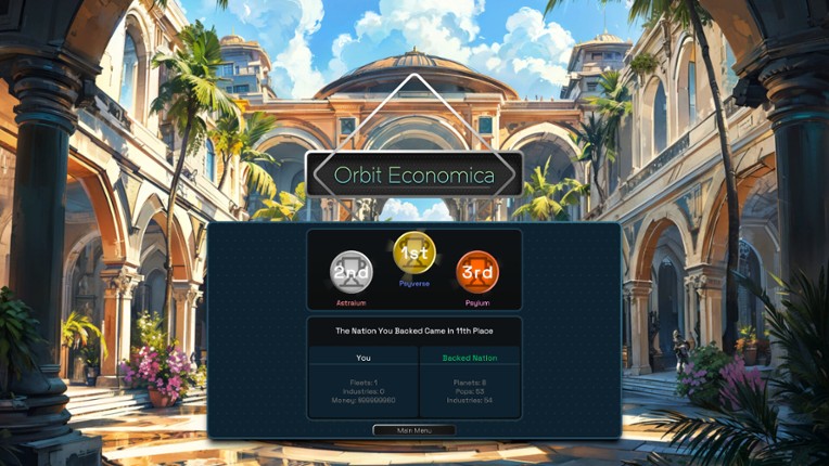 Orbit Economica screenshot