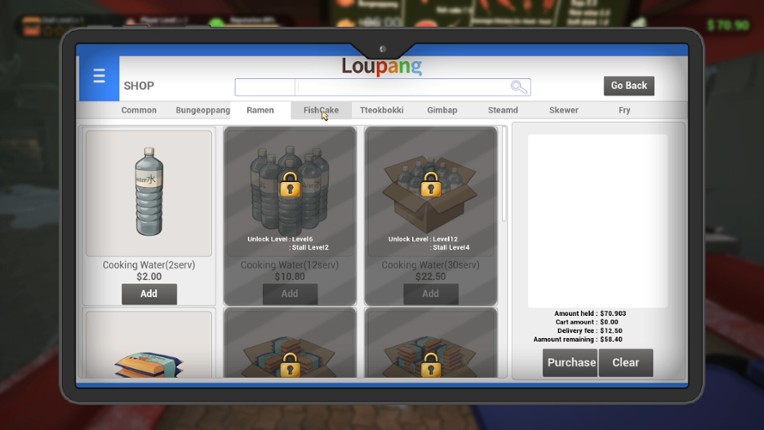 POJANGMACHA : Korean Street Food Management Simulator screenshot