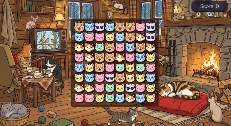 Purrfect Slide Image