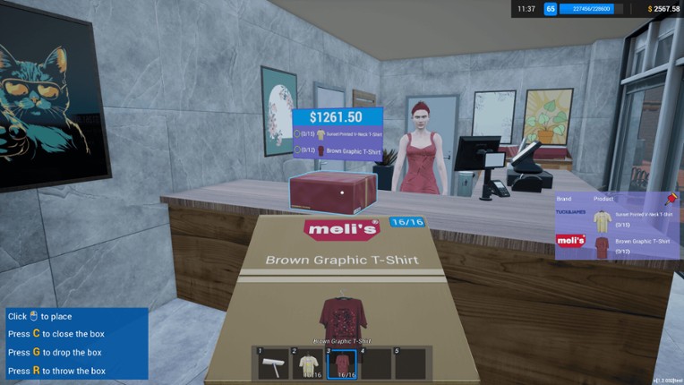 Retail Company Simulator screenshot