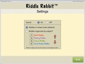 Riddle Rabbit™ PreK (Lite) Image