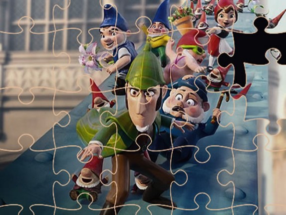 Sherlock Gnomes Jigsaw Image