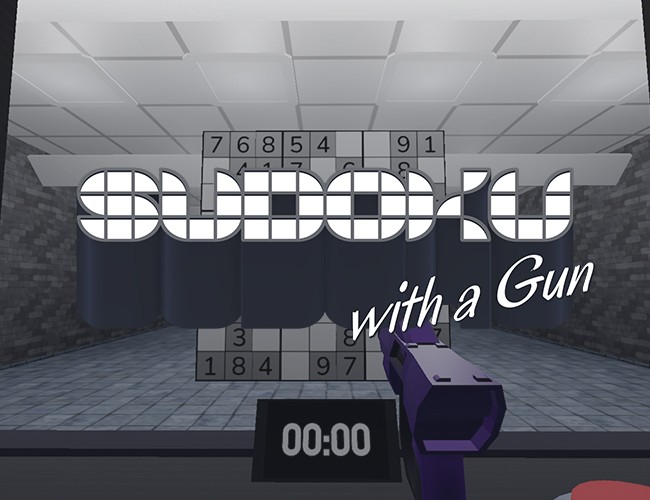 Games like Sudoku with a Gun