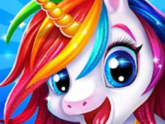 Unicorn : Unicorn Salon Dress Up Image
